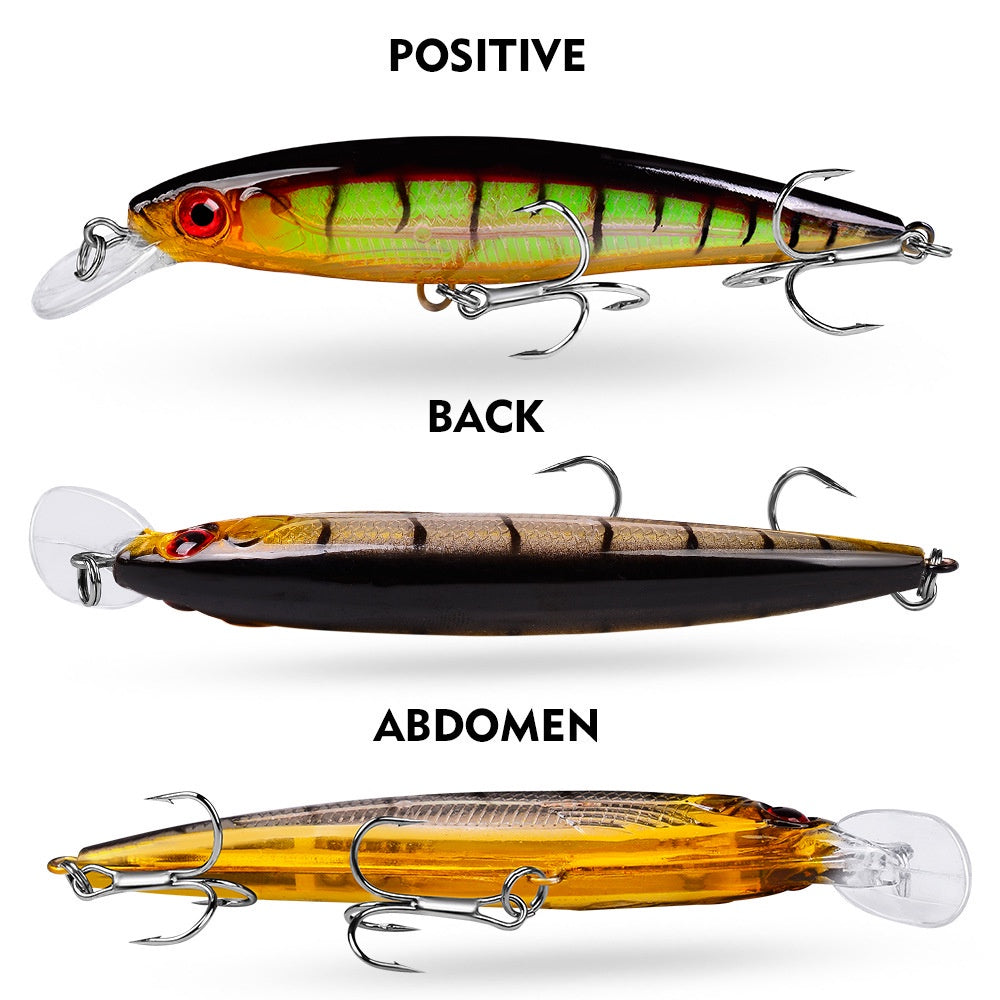 PROBEROS Umpan Pancing Lure Minnow 13g / 11cm minnow floating umpan casting MN061