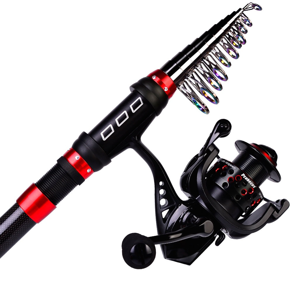 TERBARU !!! PROBEROS joran pancing 1.8M/2.1M/2.4M/2.7M/3M/3.6M Joran Pancing Telescopic / joran antena Carbon Fiber JP036