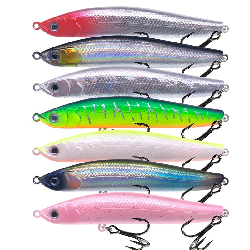 Umpan pancing minnow Pencil sinking 12g/16g lure pencil swimbait sinking MN185