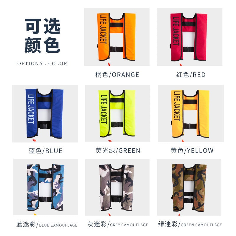 Jaket Pelampung otomatis rompi penyelamat Life jacket automatic untuk berenang dan fishing survival PL100
