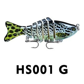 PROBEROS Jointed Umpan Minnow Wobbler Sinking 15.5g/10cm Swimbait Fishing Lure Wobbler Bait Tackle MN119