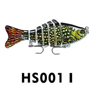 PROBEROS Jointed Umpan Minnow Wobbler Sinking 15.5g/10cm Swimbait Fishing Lure Wobbler Bait Tackle MN119