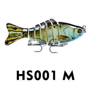 PROBEROS Jointed Umpan Minnow Wobbler Sinking 15.5g/10cm Swimbait Fishing Lure Wobbler Bait Tackle MN119
