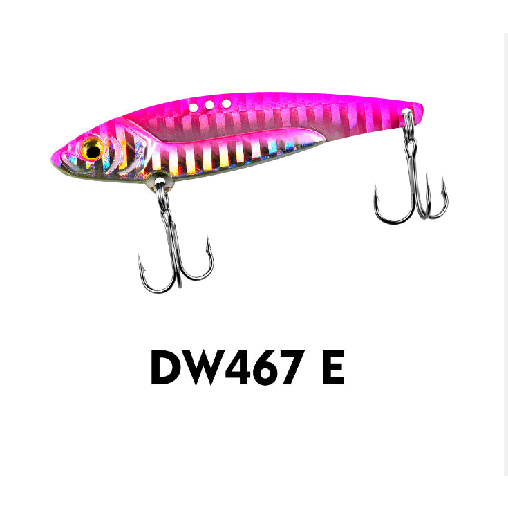 PROBEROS Umpan Casting metal VIB 5g/7g/12g/17g/20g lure Hardbait bentuk ikan MJ107