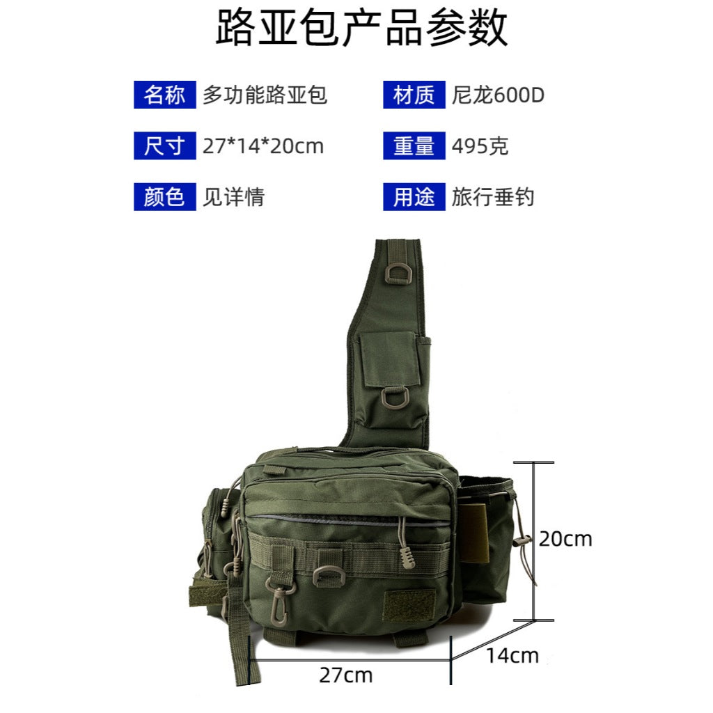 Tas Pancing Selempang Tactical ARMY Multifungsi Fishing Bag Outdoors Tas Pria TP004