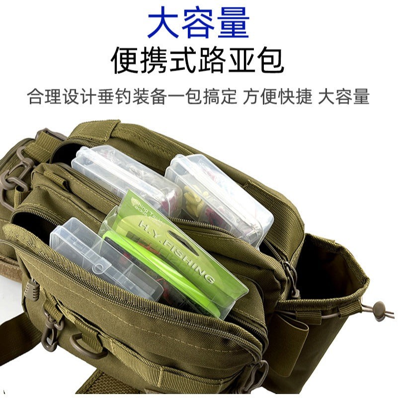 Tas Pancing Selempang Tactical ARMY Multifungsi Fishing Bag Outdoors Tas Pria TP004