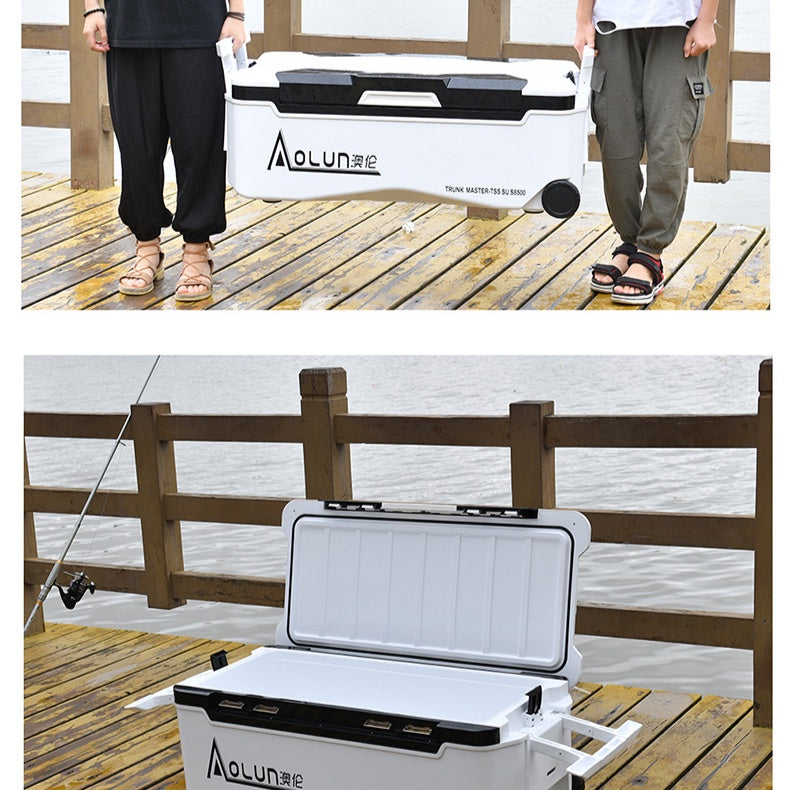 Cooler Box Multi Fungsional Kapasitas Besar box pendingin penyimpanan ikan dan minuman
