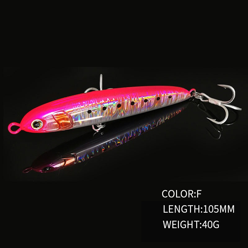 Umpan pancing pensil sinking 40G lure casting killer mata 3D MN212