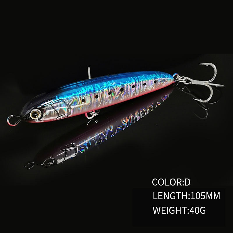 Umpan pancing pensil sinking 40G lure casting killer mata 3D MN212