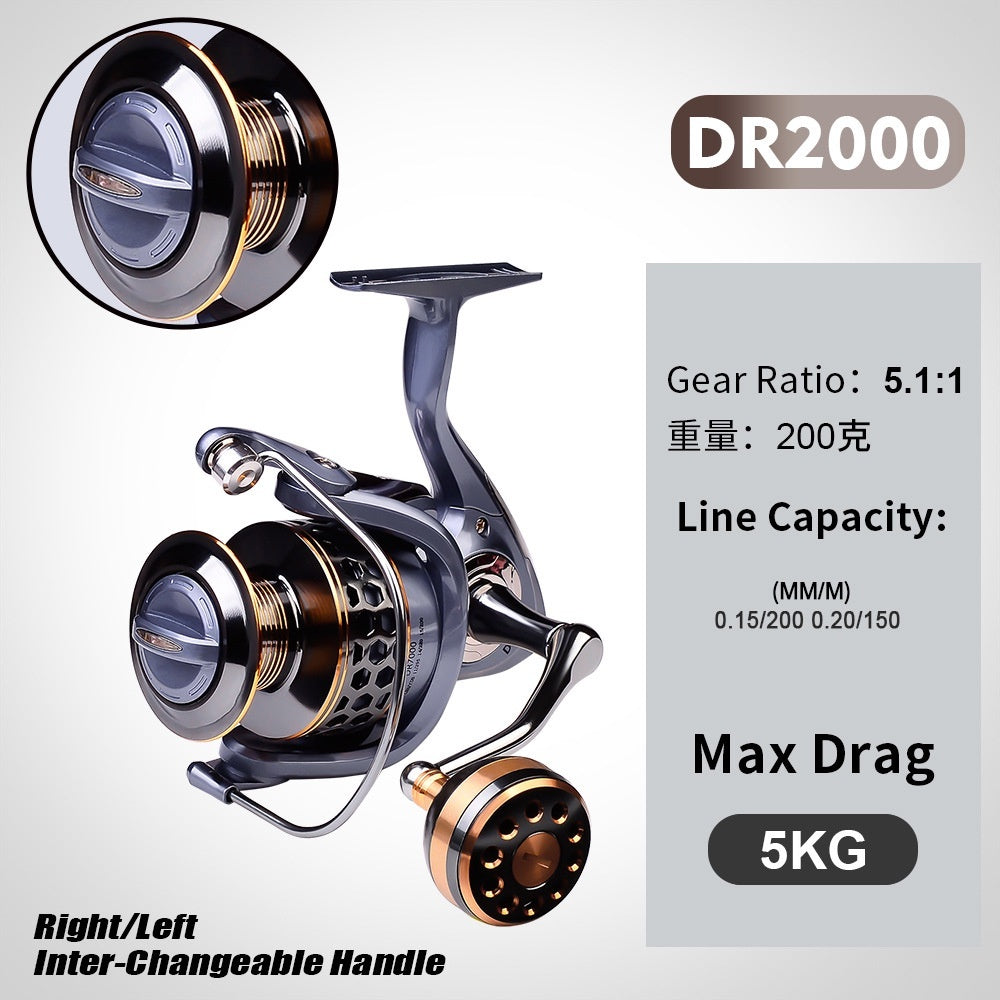 Reel Pancing Spinning PROBEROS ukuran 2000 3000 4000 5000 6000 7000 RP002