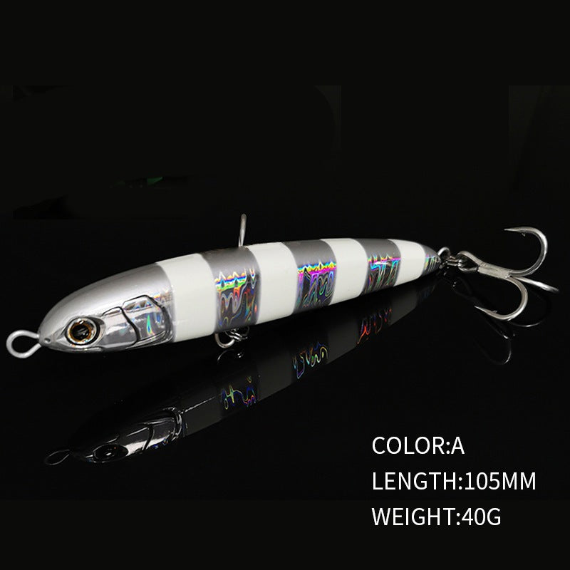Umpan pancing pensil sinking 40G lure casting killer mata 3D MN212