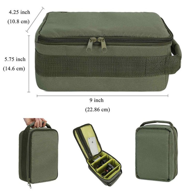 TAS penyimpanan REEL pancing 4 ruang multi praktis bahan tebal berkualitas TM009