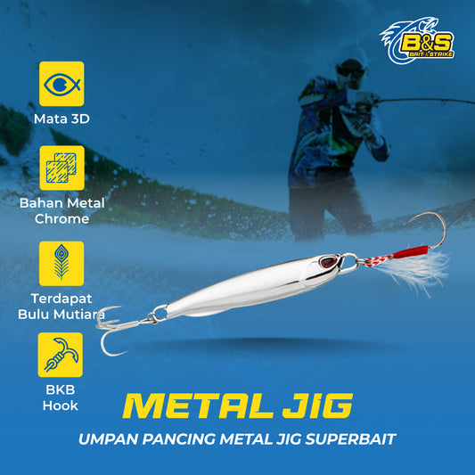 Lurekiller Umpan Pancing MetalJig 15g/20g/30g  metaljig superbait MJ026