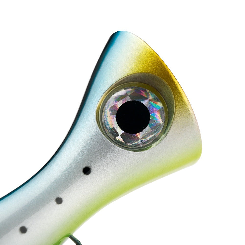 Lure popper 31g 95mm umpan popping killer mata 3D LP221