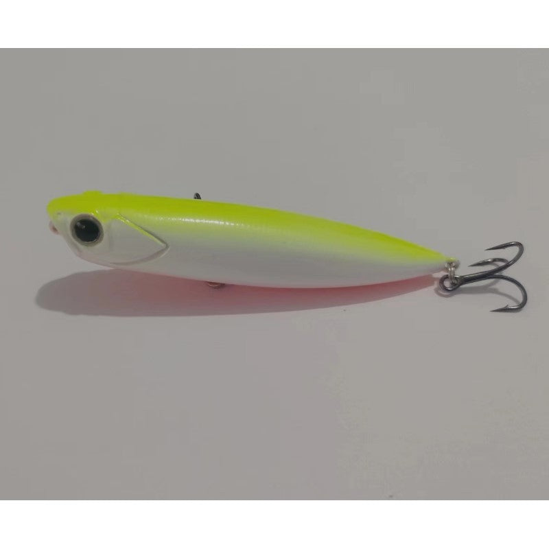 Umpan pancing Pencil WTD 5,5g/10g/15g Lure popper mata 3D killer LP224