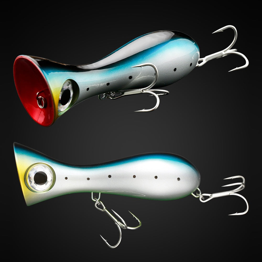 Lure popper 31g 95mm umpan popping killer mata 3D LP221
