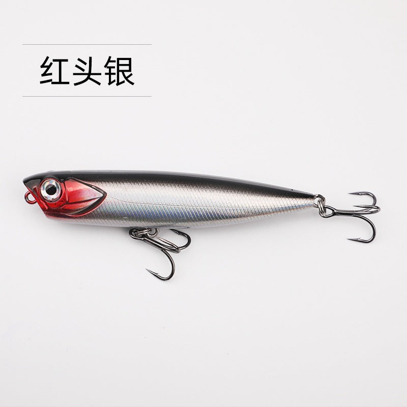 Umpan pancing Pencil WTD 5,5g/10g/15g Lure popper mata 3D killer LP224