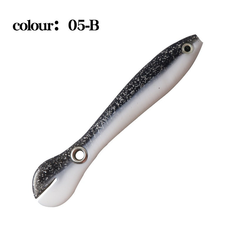 Umpan pancing soft bait 6g/10cm bahan karet silicon lembut isi 5pcs/10pcs  SL123
