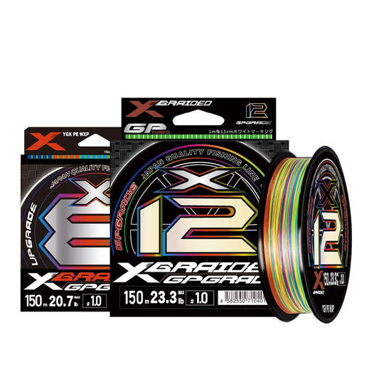 SENAR PE X8 / X12 Multicolor 150m from Japan Kuailitas Tinggi anti Kusut Anti Kriting Super Smooth SP013