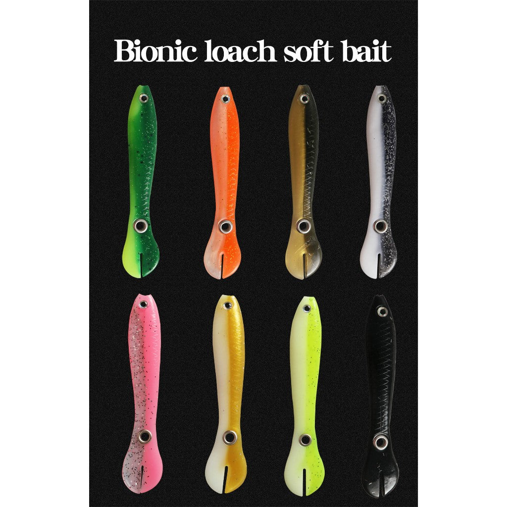 Umpan pancing soft bait 6g/10cm bahan karet silicon lembut isi 5pcs/10pcs  SL123