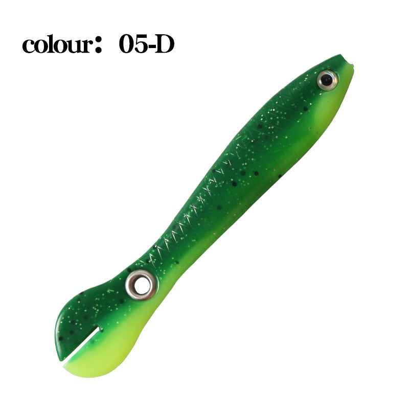 Umpan pancing soft bait 6g/10cm bahan karet silicon lembut isi 5pcs/10pcs  SL123