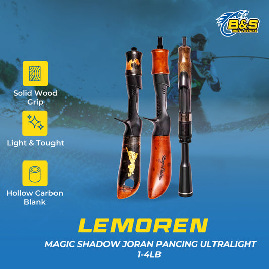 LEMOREN magic shadow joran pancing ultralight 1-4Lb joran pancing spinning / casting JP039