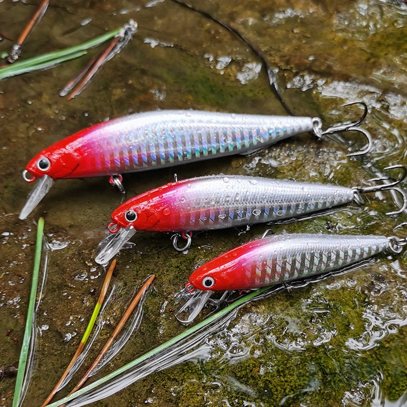 Lure minnow sinking 5G 7G 10G 14G topmouth culter BKK hook MN030