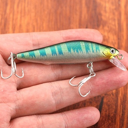 Lurekiller Umpan Pancing Minnow 7g/10g/14g umpan casting minnow sinking MN021