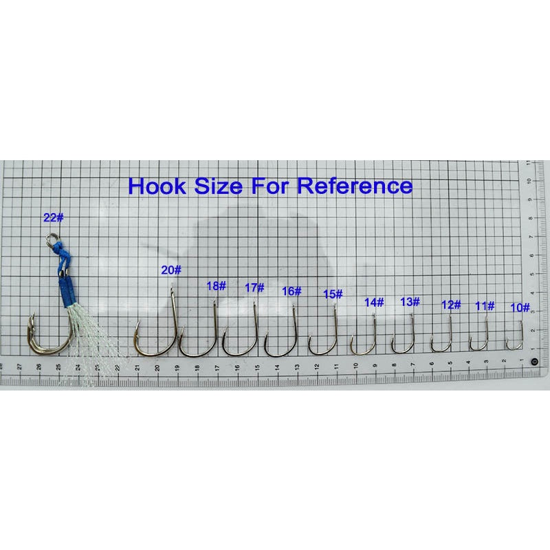 Lurekiller double hook tajam dan kuat untuk metal jig 1pack isi 2 pasang asissten hook jigbait HJ018