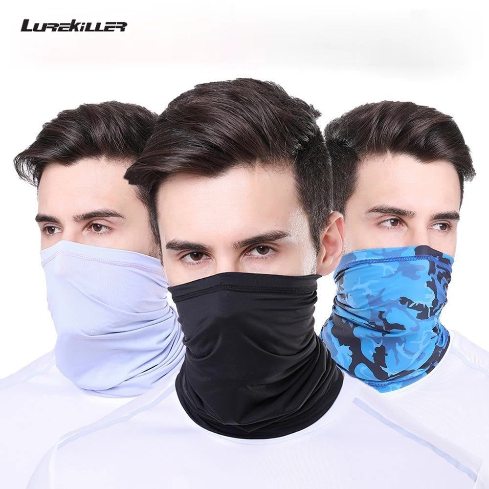 Masker Memancing LureKiller Motif dan Polos Nylon MM02
