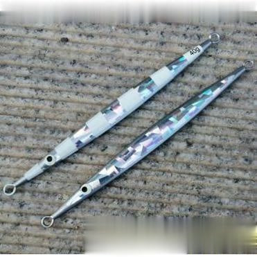 LureKiller Umpan Mancing Metal Jig 30-250G Umpan Jigging Glow In The Dark MJ044