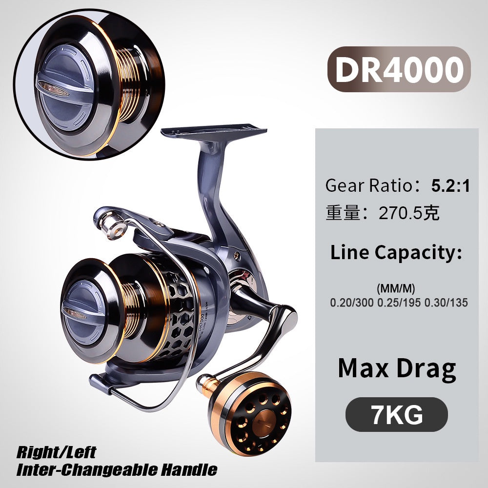 Reel Pancing Spinning PROBEROS ukuran 2000 3000 4000 5000 6000 7000 RP002