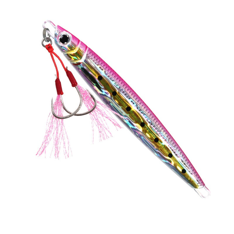 LureKiller Umpan Pancing Metal Jig 60-200G Asli 3D Printing SuperBait MJ035