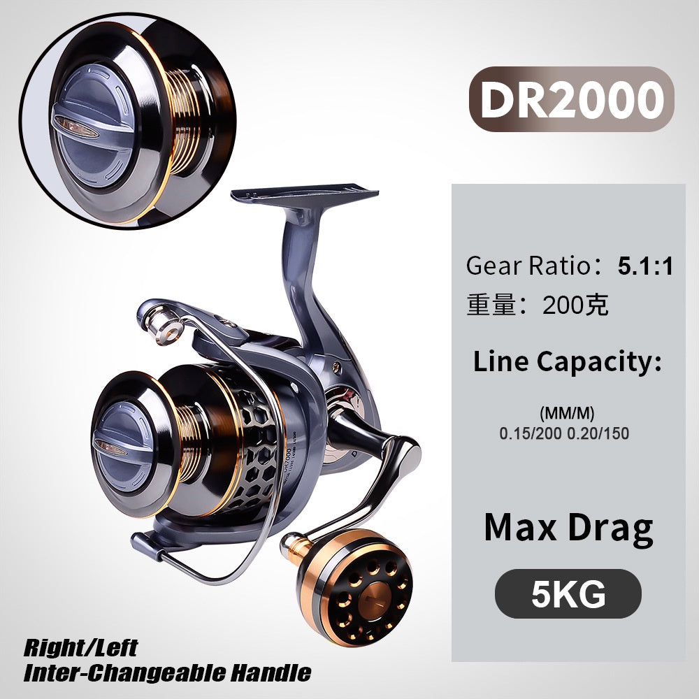 Reel Pancing Spinning PROBEROS ukuran 2000 3000 4000 5000 6000 7000 RP002
