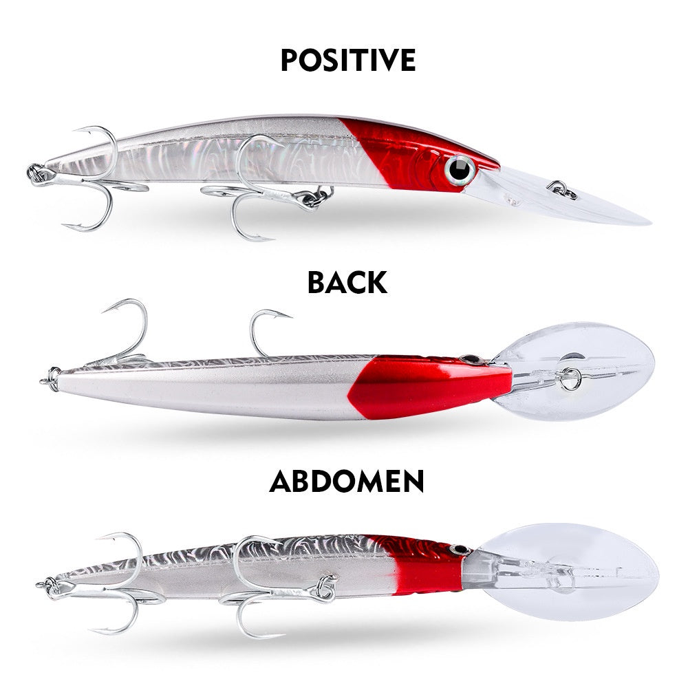 PROBEROS Lure minnow Floating 27G / 17cm Umpan Pancing Trolling MN065