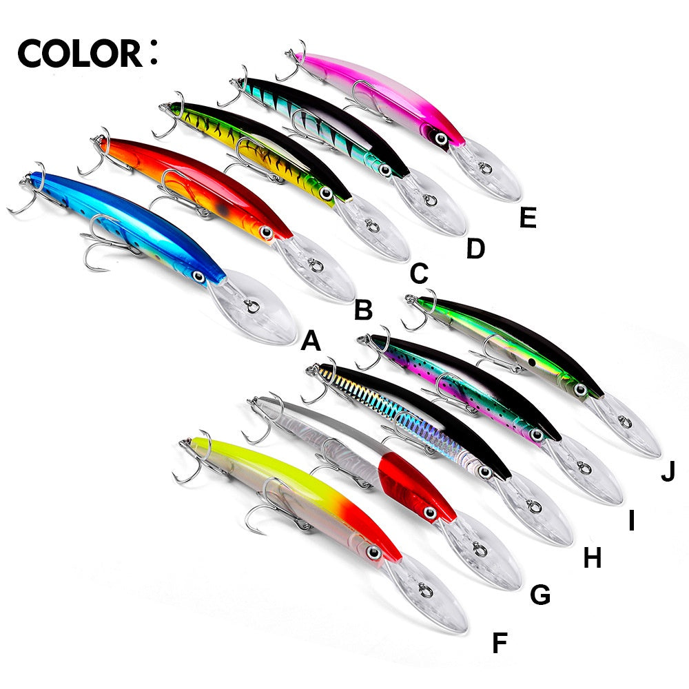PROBEROS Lure minnow Floating 27G / 17cm Umpan Pancing Trolling MN065