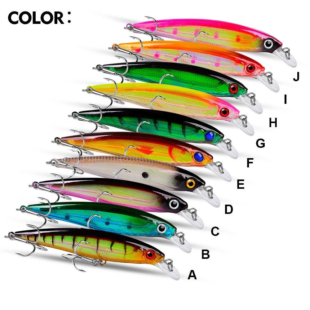 PROBEROS Umpan Pancing Lure Minnow 13g / 11cm minnow floating umpan casting MN061