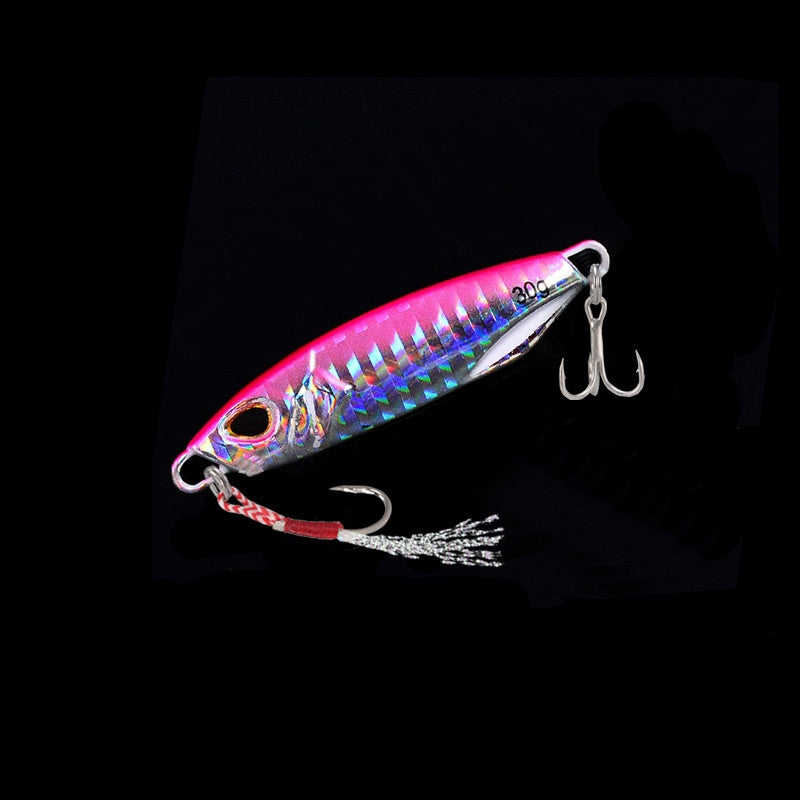 Umpan Pancing Metal Jig (GID) 10g 15g 20g 30g 40g Metal Jig Double Hook Tajam MJ009