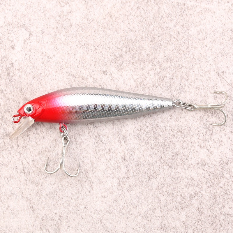Lurekiller Umpan Pancing Minnow 7g/10g/14g umpan casting minnow sinking MN021
