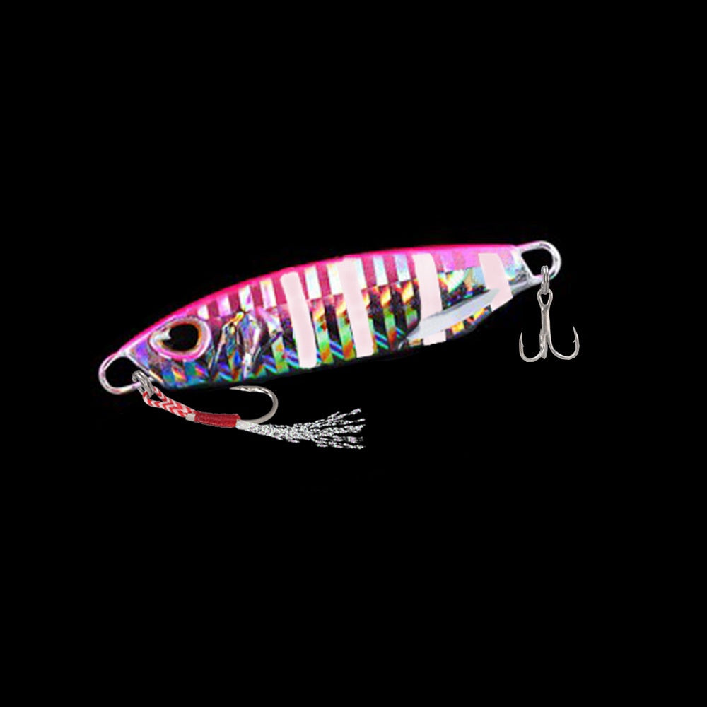Umpan Pancing Metal Jig (GID) 10g 15g 20g 30g 40g Metal Jig Double Hook Tajam MJ009