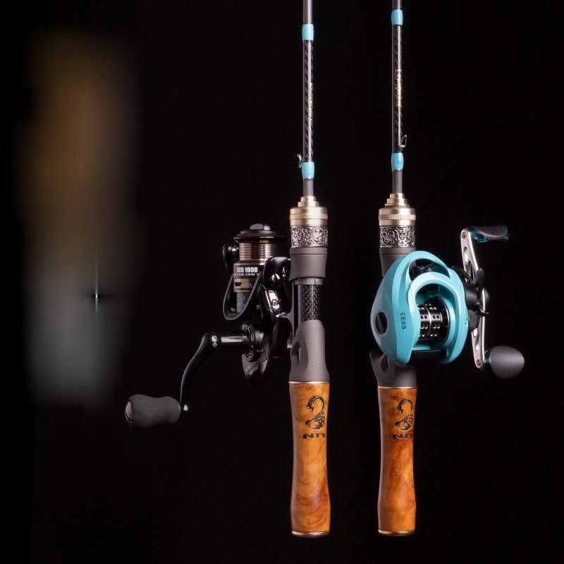 Joran Pancing GhostHunter Lemoren UL MOYING III 3-6lb UltraLight Carbon Solid joran Spining & casting