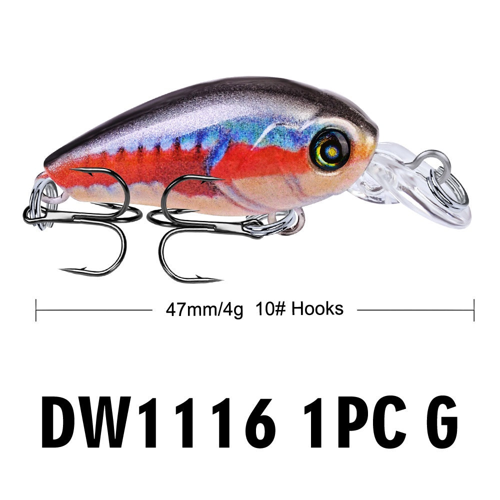 Proberos Lure minnow 4g/4.7g umpan Pancing casting minnow mini MN121