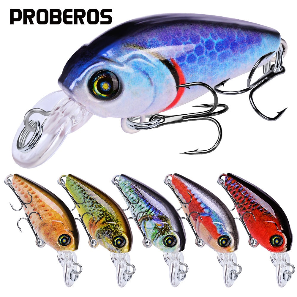 Proberos Lure minnow 4g/4.7g umpan Pancing casting minnow mini MN121