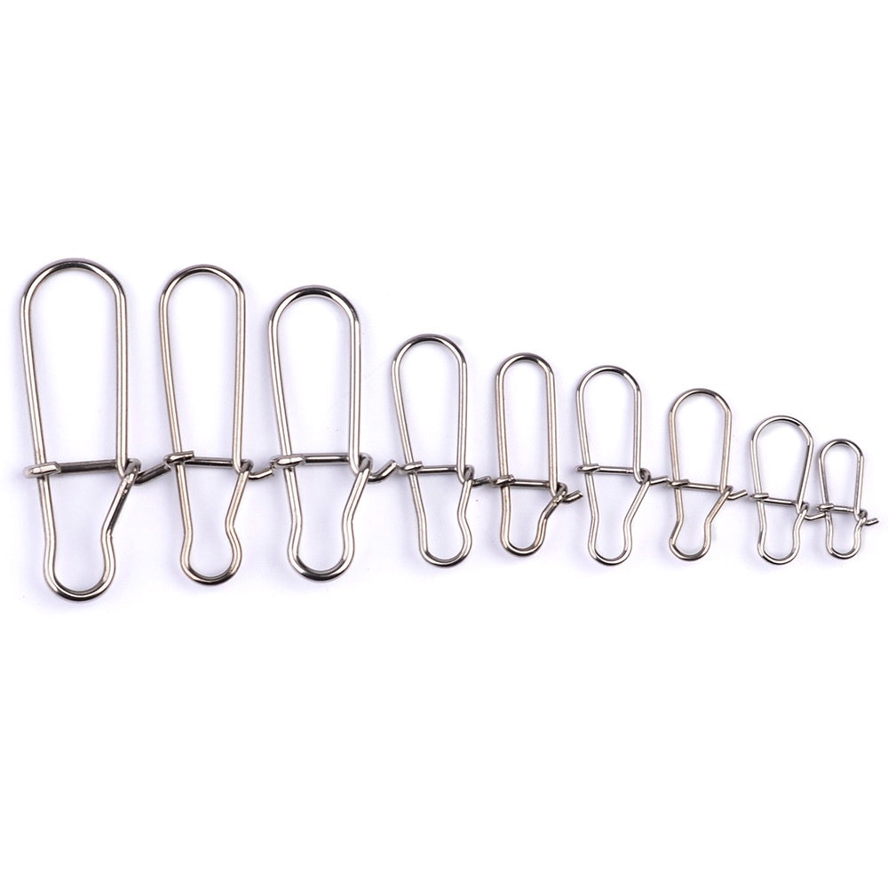 PROBEROS snap/pin pancing 100Pcs/Pack Pin Pancing Bahan Stainless Steel Super Kuat Warna Silver KUP162