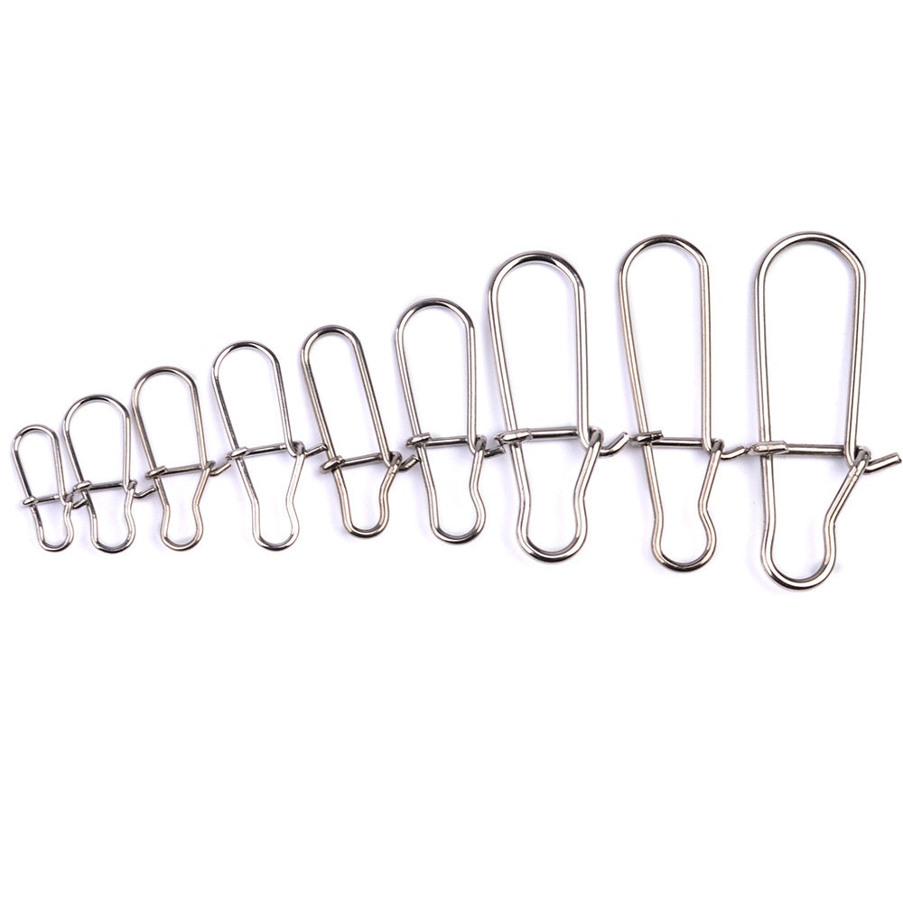 PROBEROS snap/pin pancing 100Pcs/Pack Pin Pancing Bahan Stainless Steel Super Kuat Warna Silver KUP162