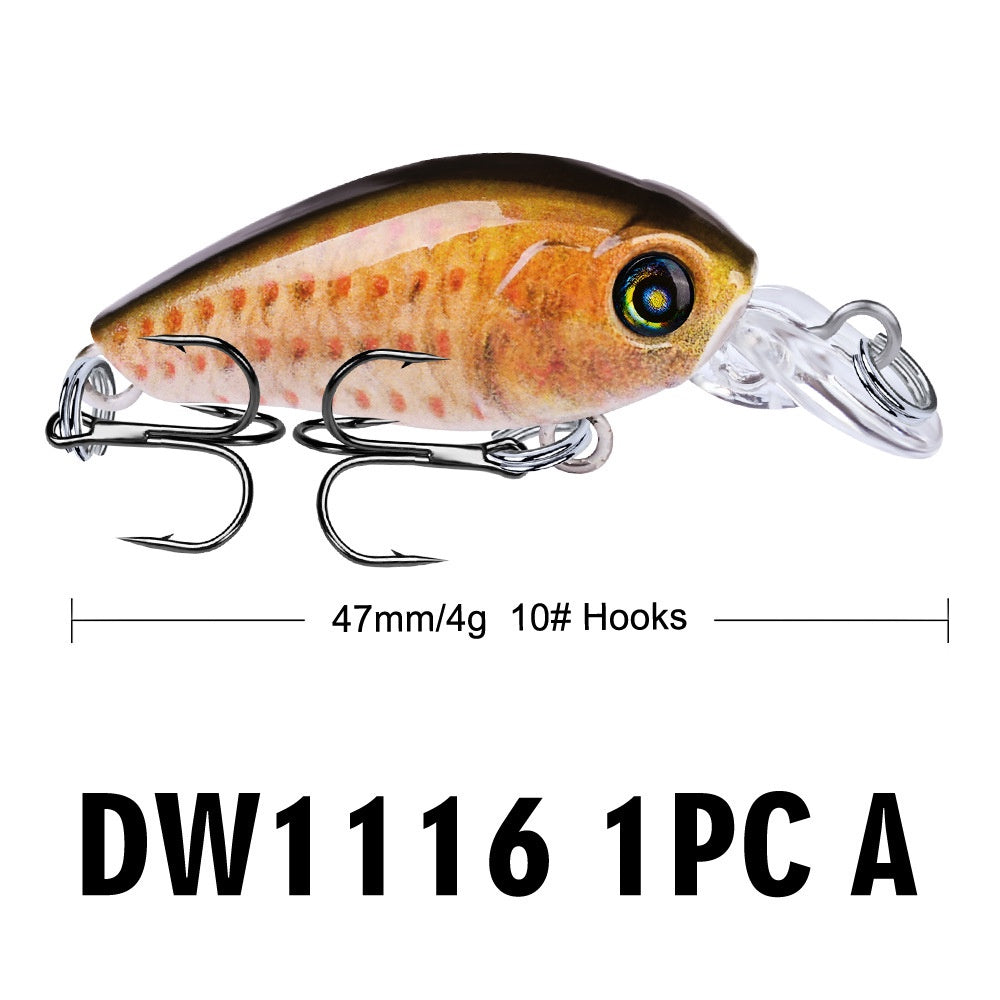 Proberos Lure minnow 4g/4.7g umpan Pancing casting minnow mini MN121