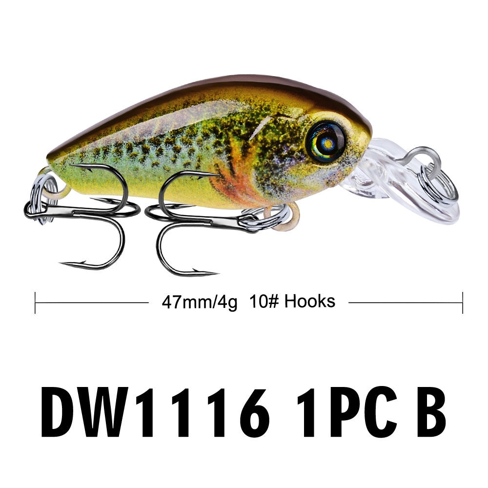 Proberos Lure minnow 4g/4.7g umpan Pancing casting minnow mini MN121