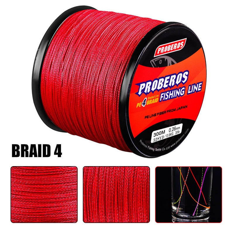 PROBEROS Senar Pancing PE kuat 300m 6LB-100LB SP005