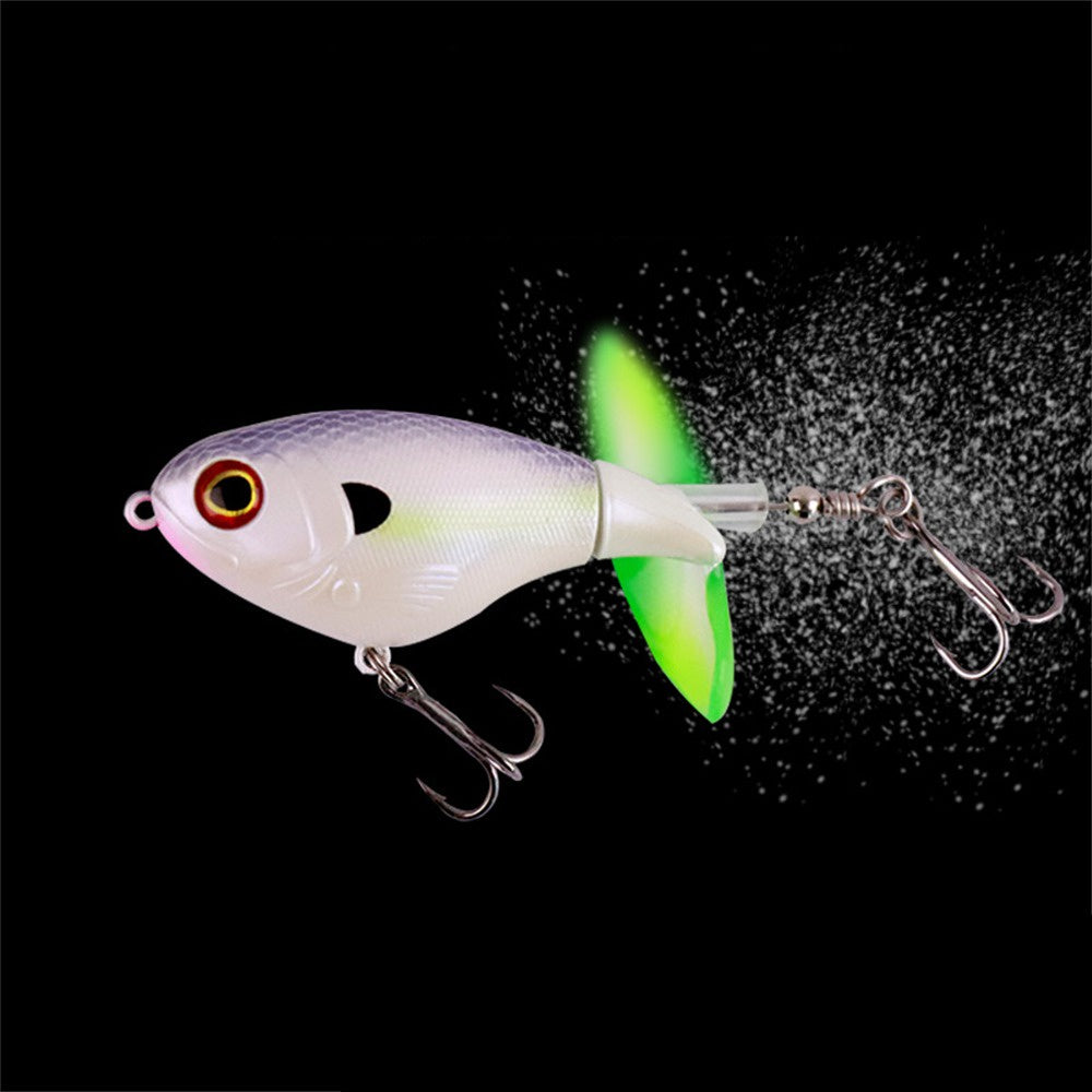 Umpan Pancing Lure popper Floating Ekor berputar 11g/16g Lure propeller tractor long cast Pensil MN127