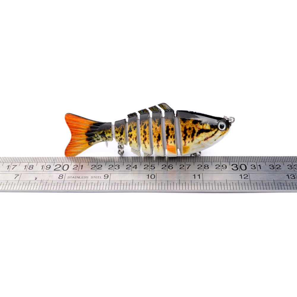 PROBEROS Jointed Umpan Minnow Wobbler Sinking 15.5g/10cm Swimbait Fishing Lure Wobbler Bait Tackle MN119
